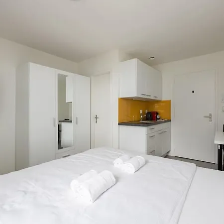 דירה Downtown Deluxe With Queen Bed Be-55 ציריך