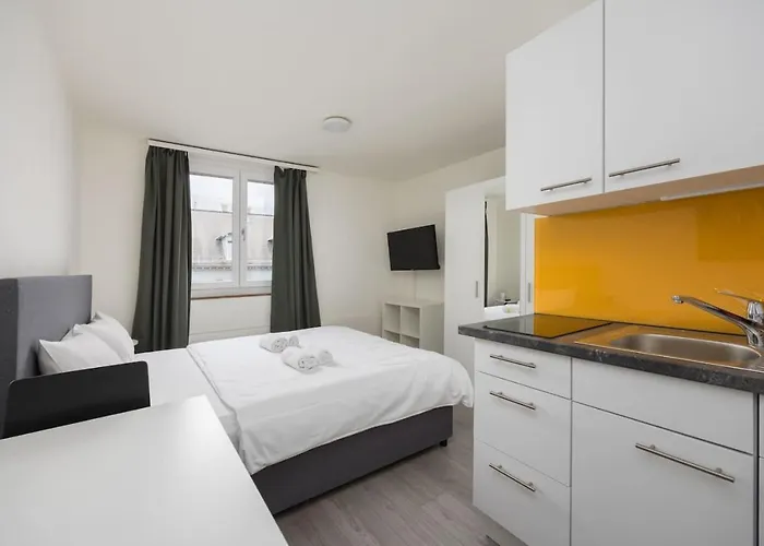 Appartement Downtown Deluxe With Queen Bed Be-55 Zurich