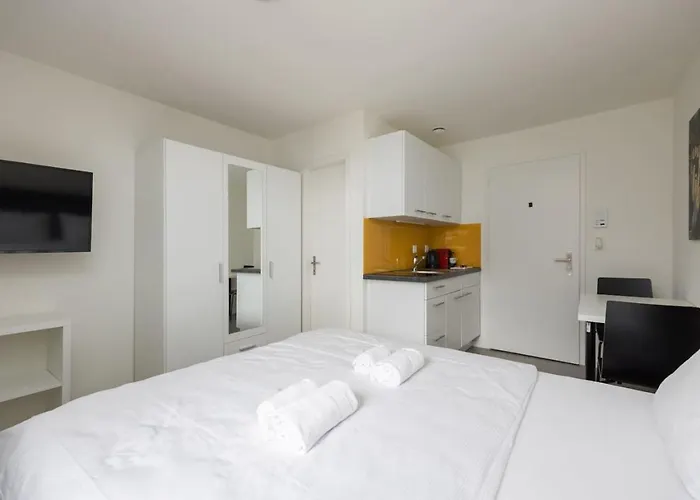 아파트 Downtown Deluxe With Queen Bed Be-55 취리히